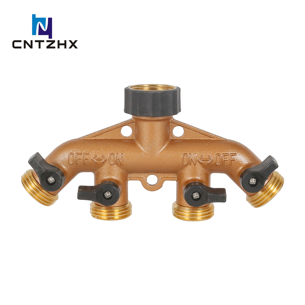 Garden Hose Splitter (4 Way) - Taizhou Hengxin Valve Technology Co 